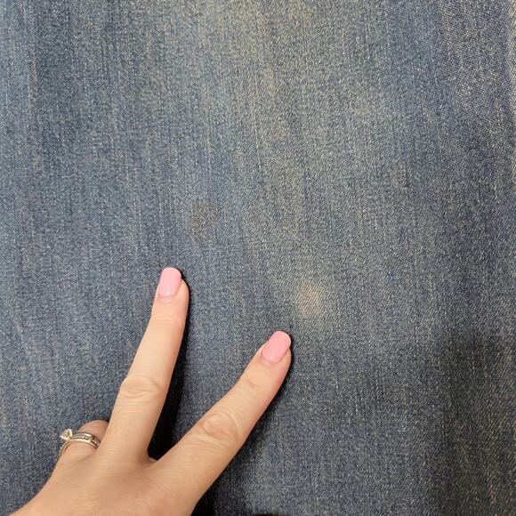 Timberland Carpenter Jeans Mens 35x30.5 (34) Blue Baggy Denim Y2k Hip Hop VTG - Picture 3 of 13